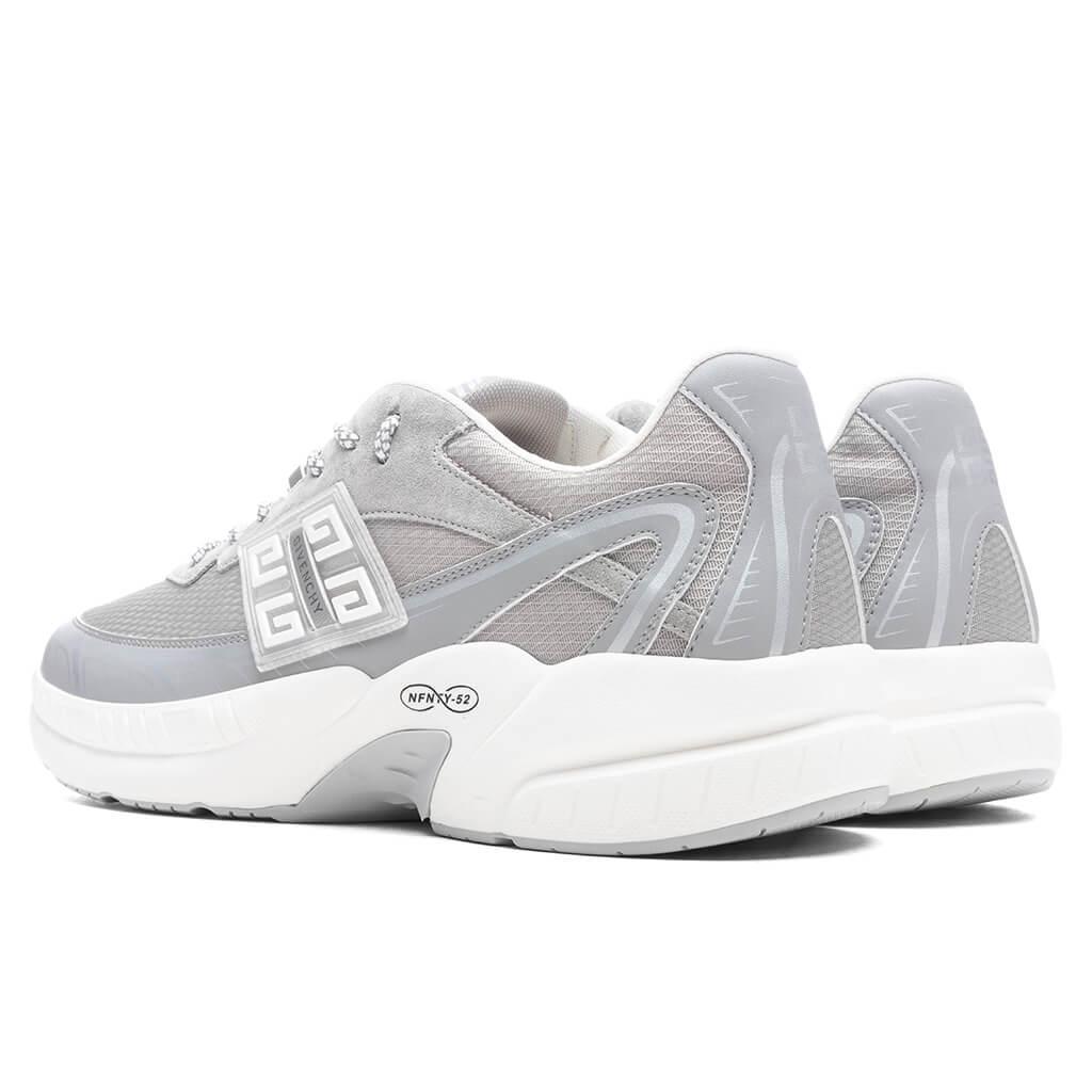 NFNTY-52 Suede and Mesh Sneakers - Light Grey Male Product Image