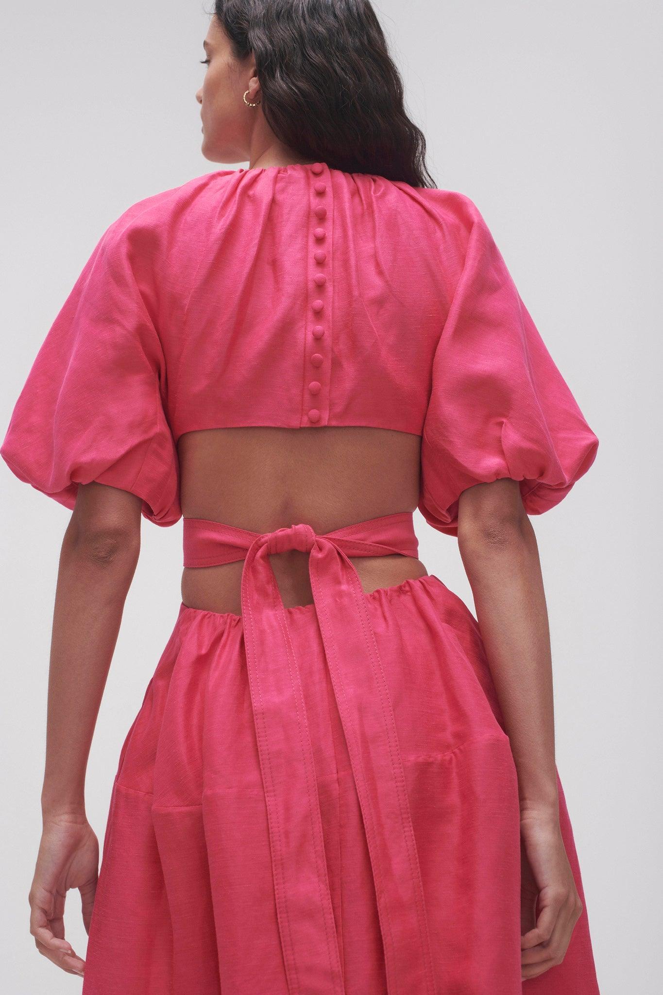 Mimosa Cutout Midi Dress Product Image