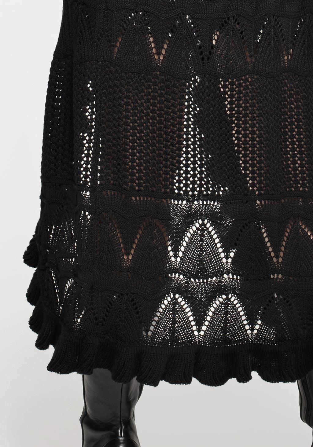 Alexis Ruffle Longline Cardigan Product Image