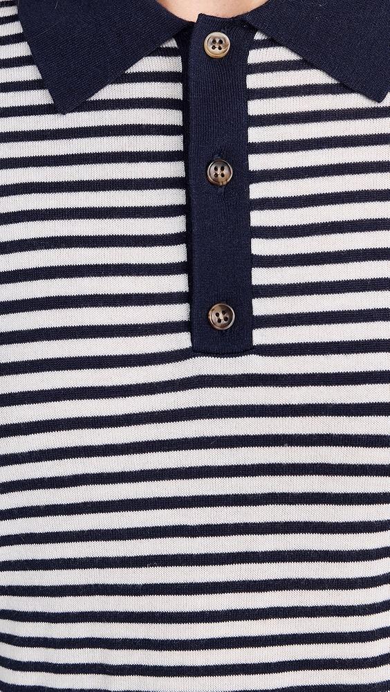 La Ligne Stripe Classic Sweater Polo | Shopbop Product Image