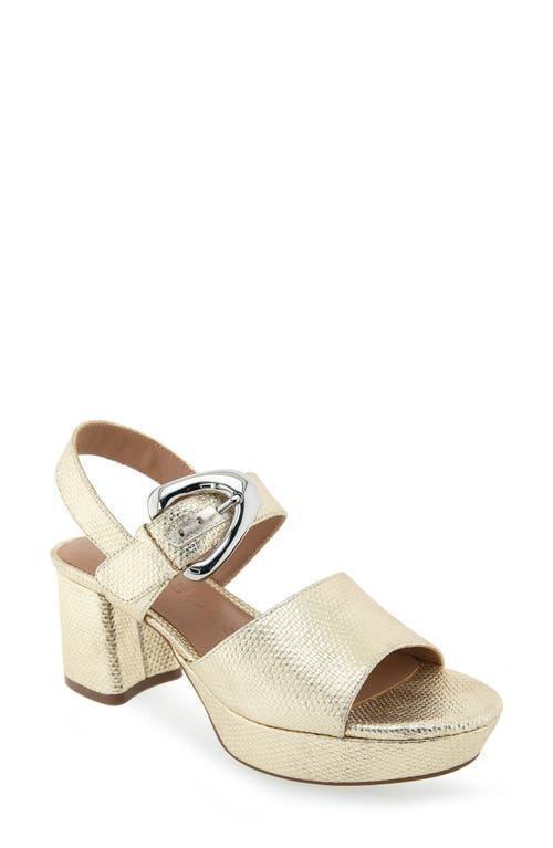 Aerosoles Chamber Women's Glossy Platform Sandals, Size: 8.5, Dusty Blue Patent Pu Product Image