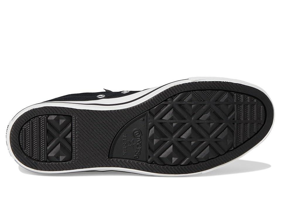 Women's Converse Chuck Taylor All Star Madison Mid Sneakers, Size: 10, Black White Product Image