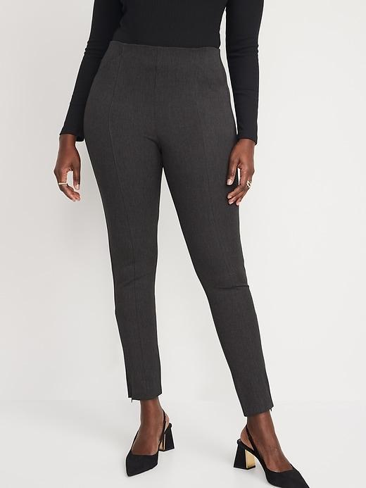 High-Waisted Pixie Skinny Ankle Pants Product Image
