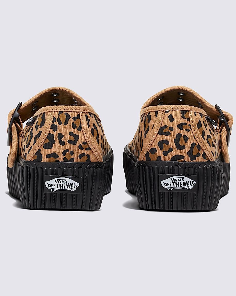 Mary Jane Creeper Shoe in Grunge Core Tan Leopard| Vans US Product Image