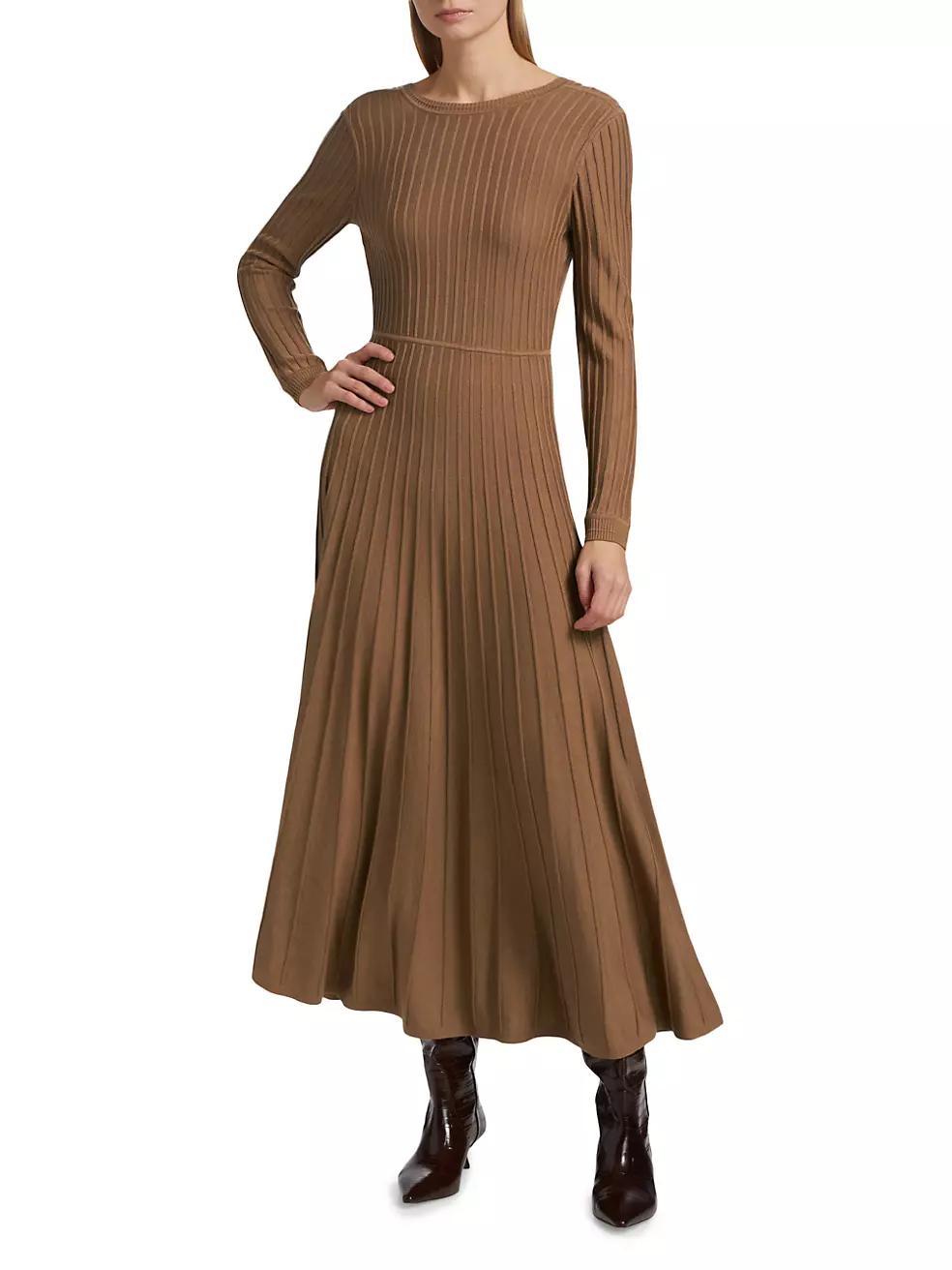 Jazia Rib-Knit Midi-Dress Product Image
