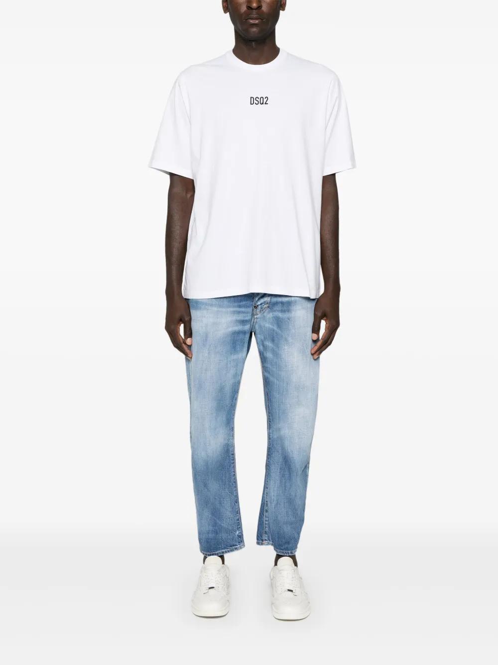 straight-leg cropped jeans Product Image
