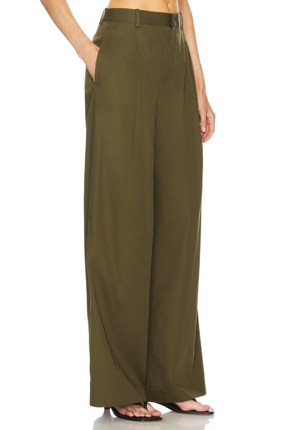 Pleated Wide Leg Pant FRAME Product Image