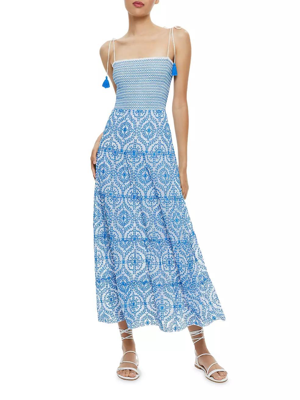 Marna Tie-Strap Maxi Dress Product Image