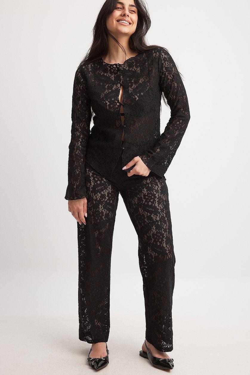 Lace Trousers Product Image