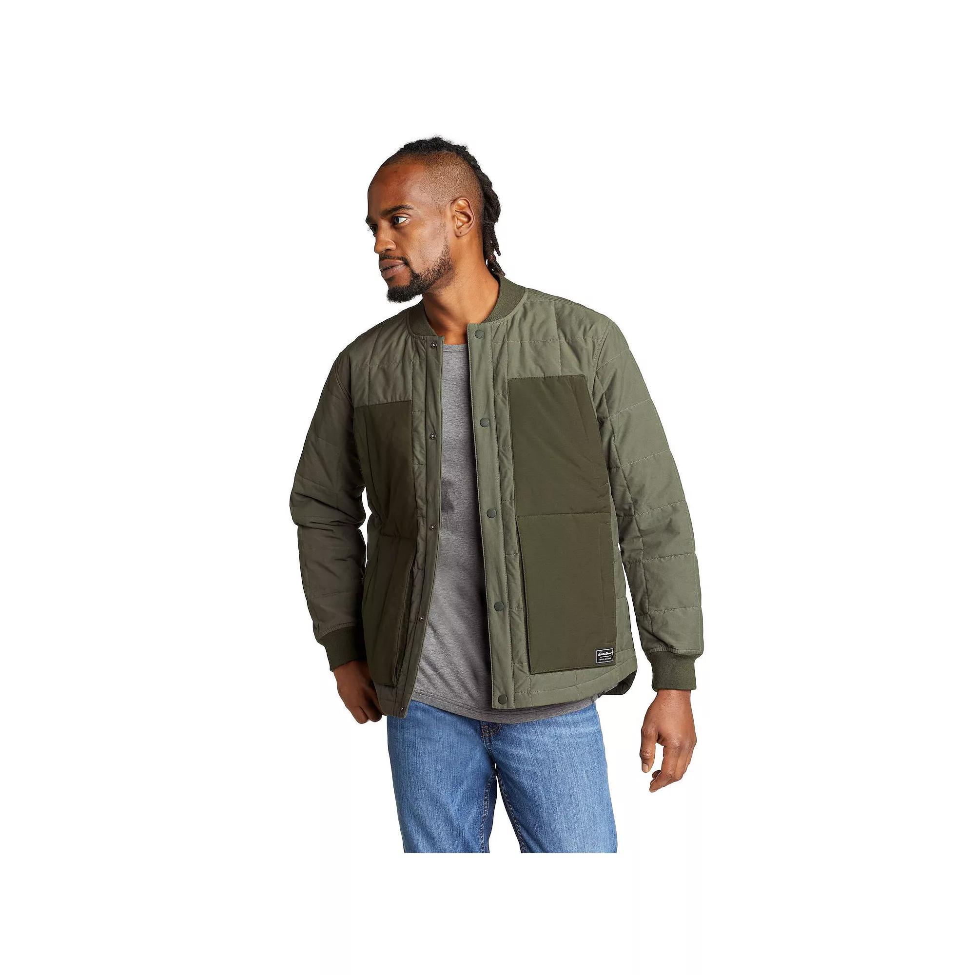 Men's Eddie Bauer Cedar Snap Jacket, Size: XXL, Sprig Product Image