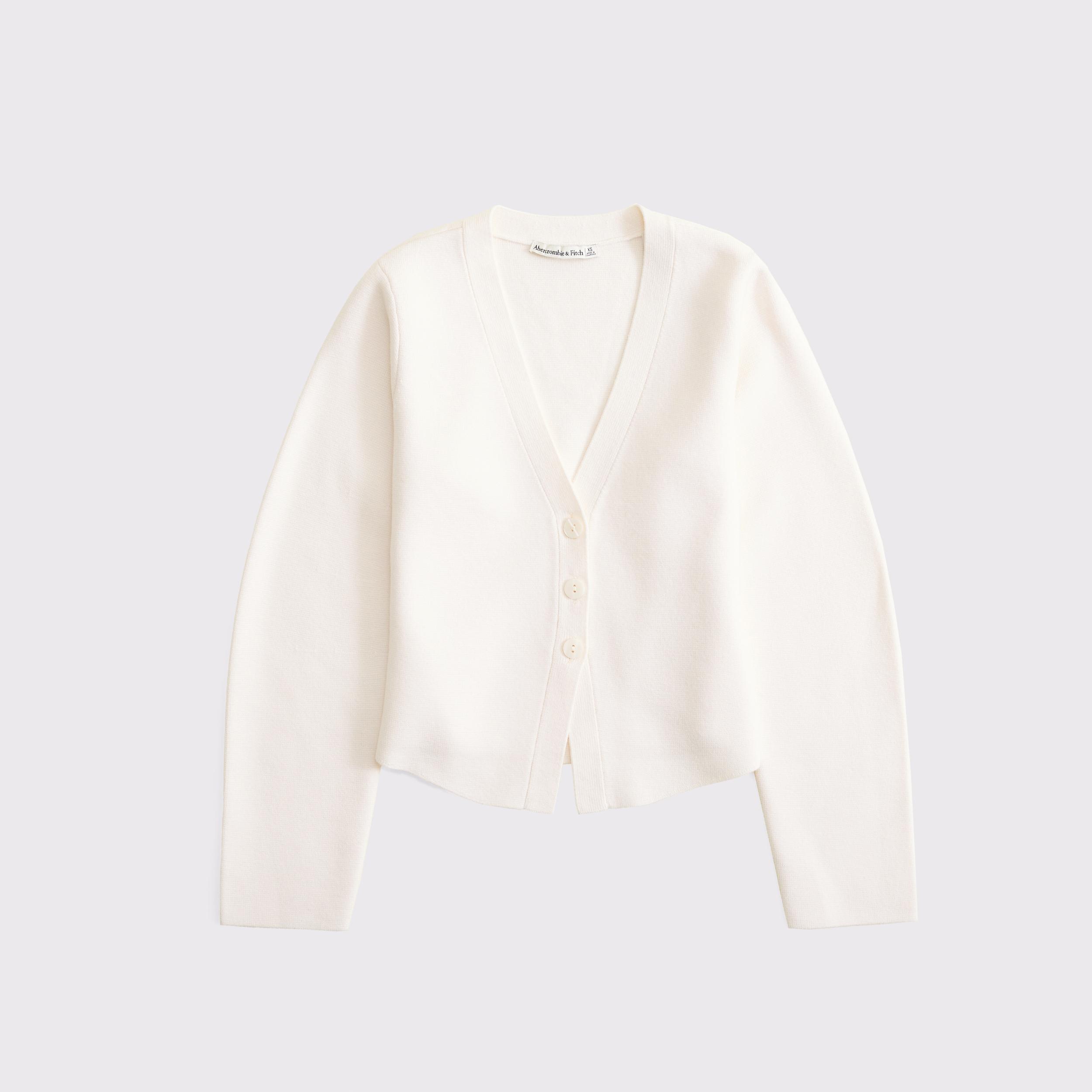 LuxeLoft Rounded Sleeve Cardigan Product Image