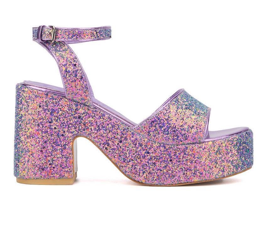 Women's Olivia Miller Capricorn Platform Dress Sandals Product Image