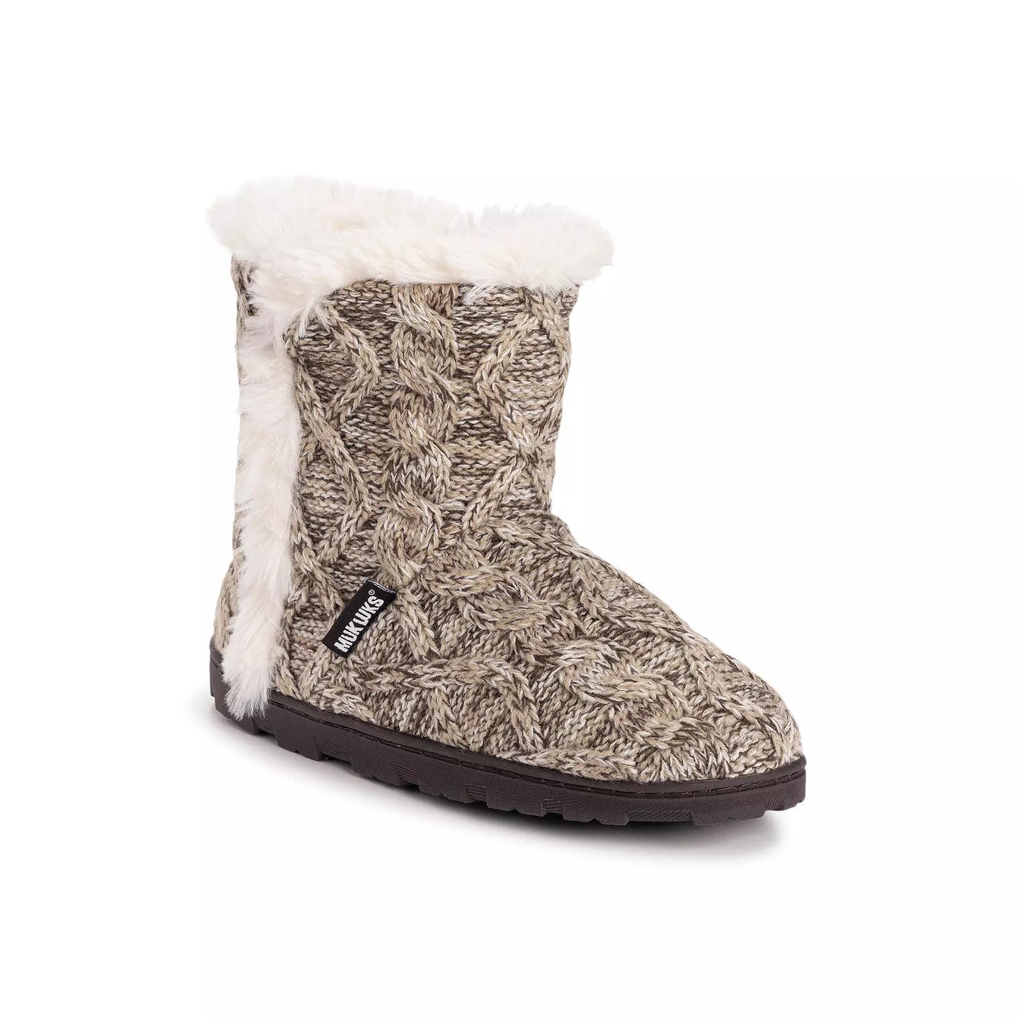 MUK LUKS Cheyenne Womens Slipper Boots Product Image