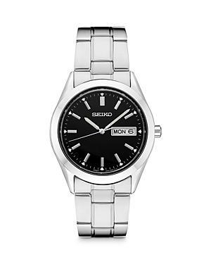 Seiko Mens Essential Two-Tone Titanium Green Dial Watch - SUR377 Gold Silver Product Image