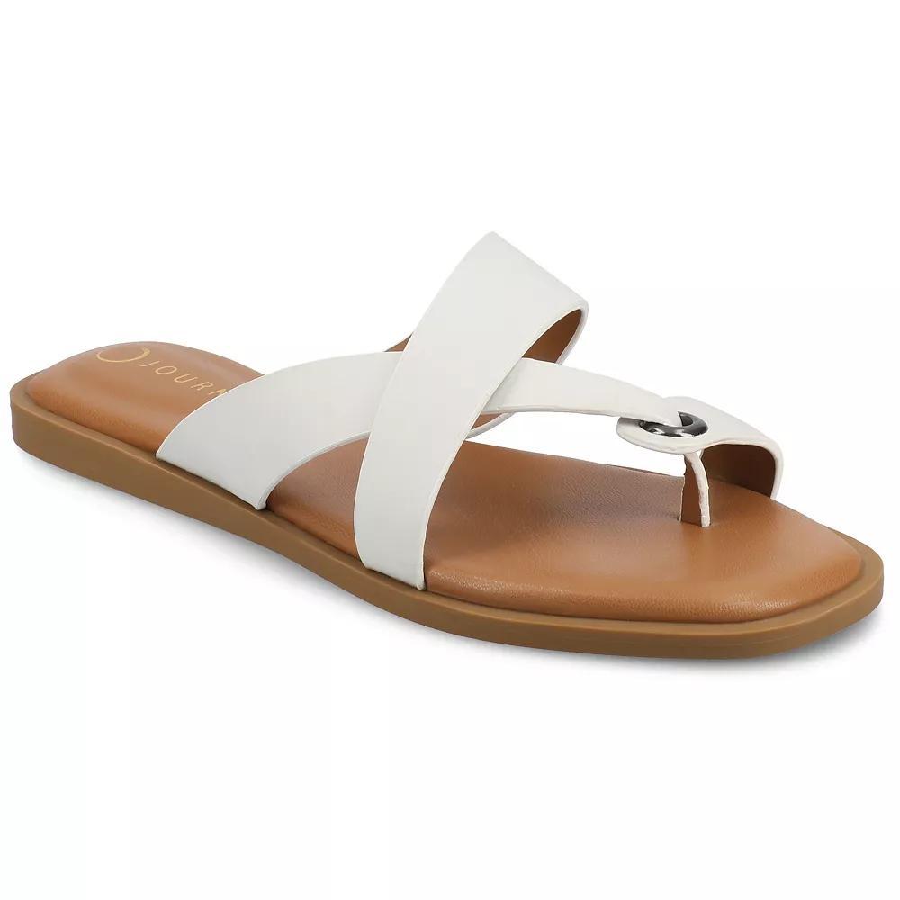 Journee Collection Womens Prizzie Slide Sandal Product Image