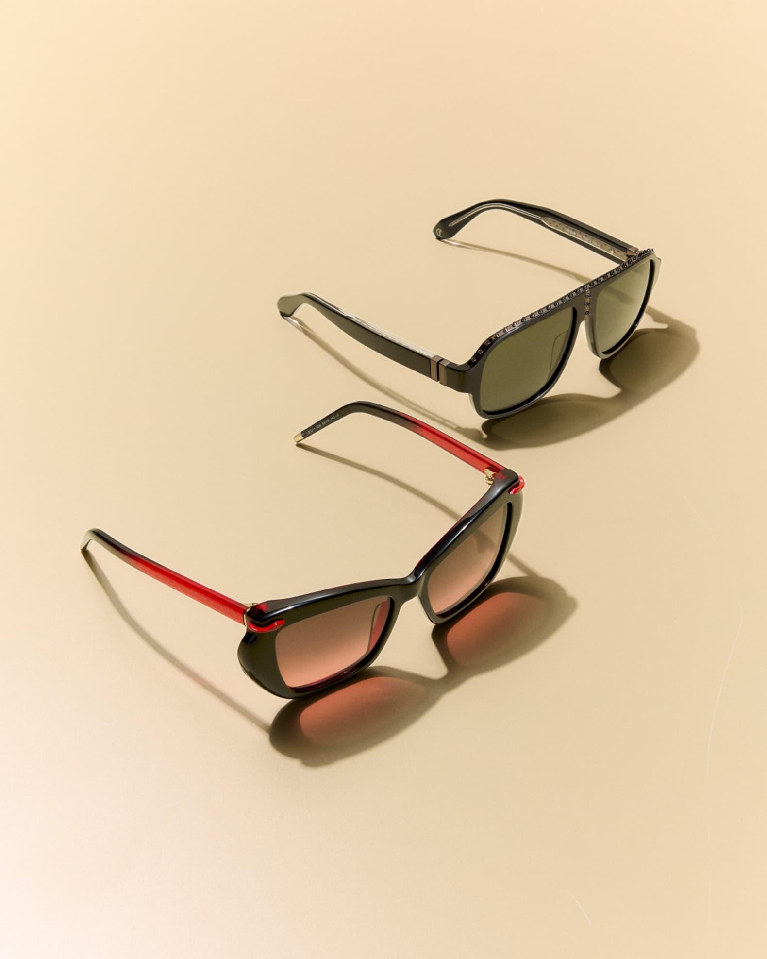 Square Acetate Sunglasses Product Image