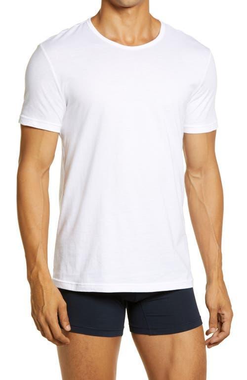 Emporio Armani Pure Cotton Crewneck T-Shirts - Pack of 3 Product Image