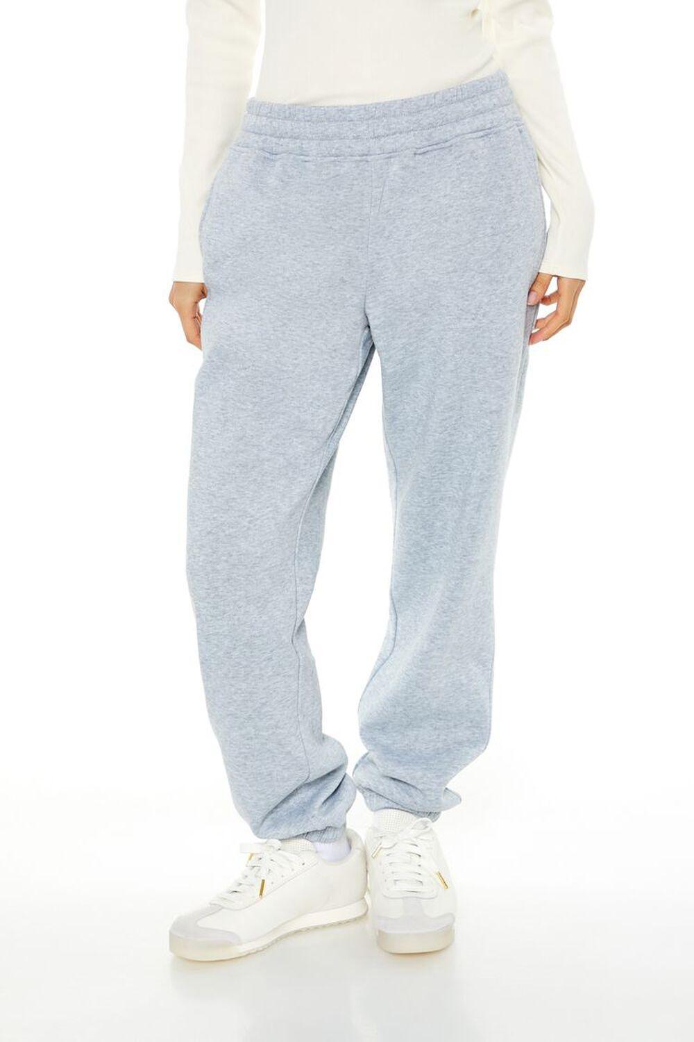 Fleece Mineral Wash Joggers | Forever 21 Product Image