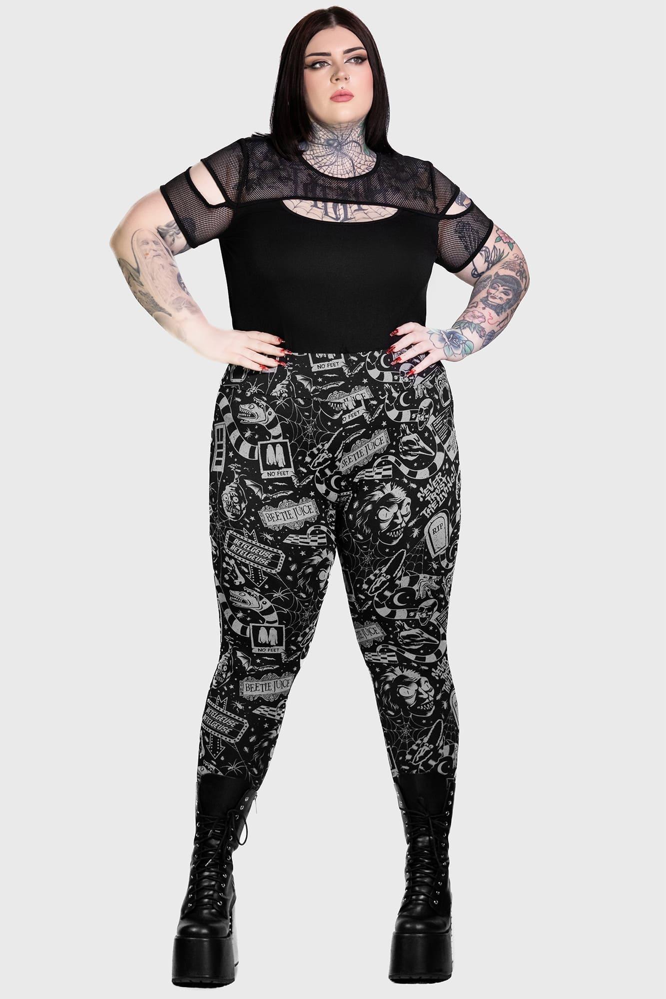 Never Trust The Living Leggings Female Product Image