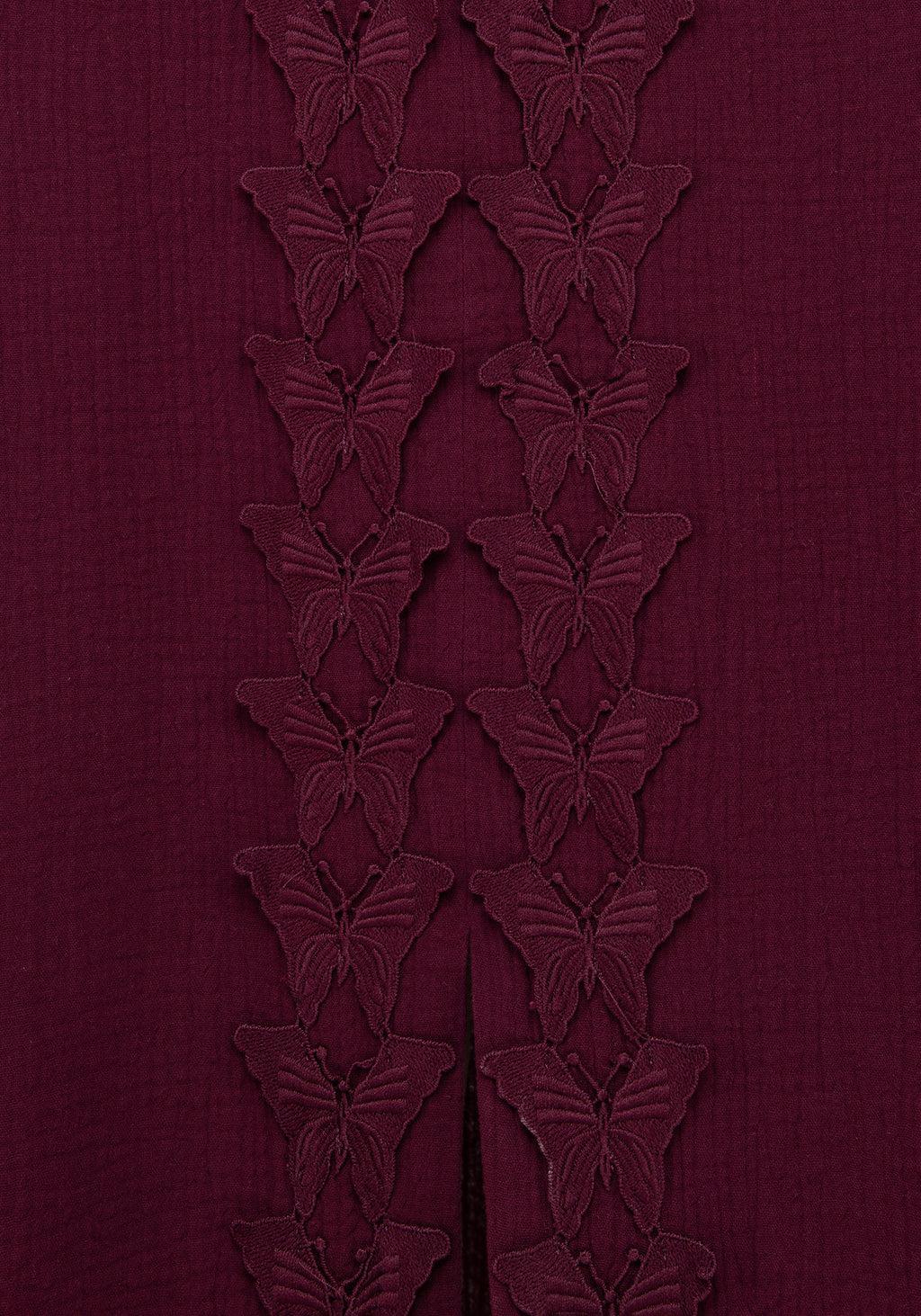 Psyche Textured Midi Skirt Product Image