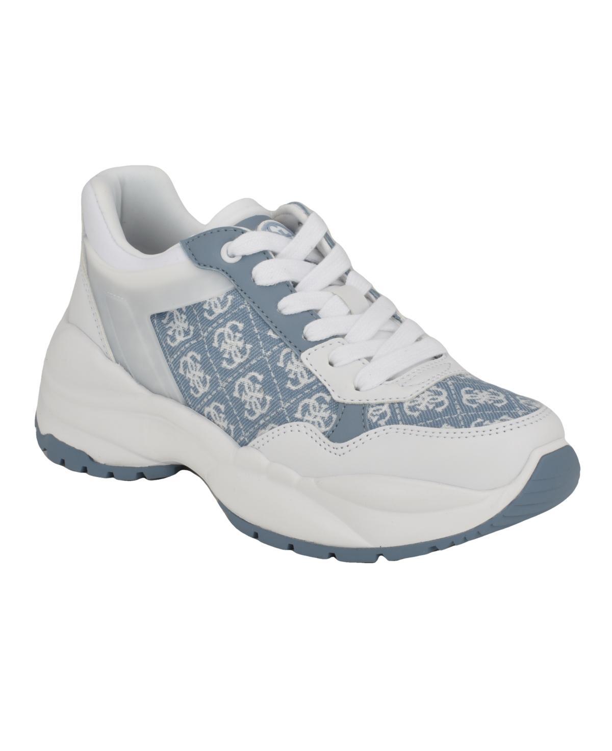 Guess Womens Samra Lace-Up Logo Joggers Sneakers Product Image