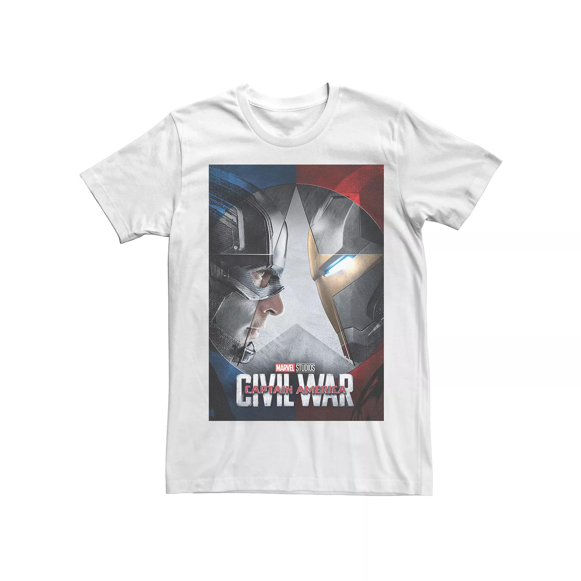 Mens Captain America Civil War Tee Product Image