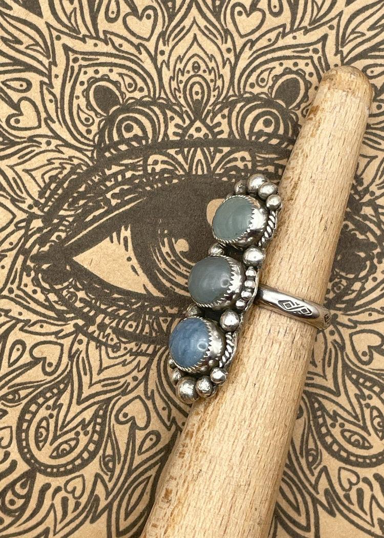 Sterling Silver Aquamarine Ring Product Image
