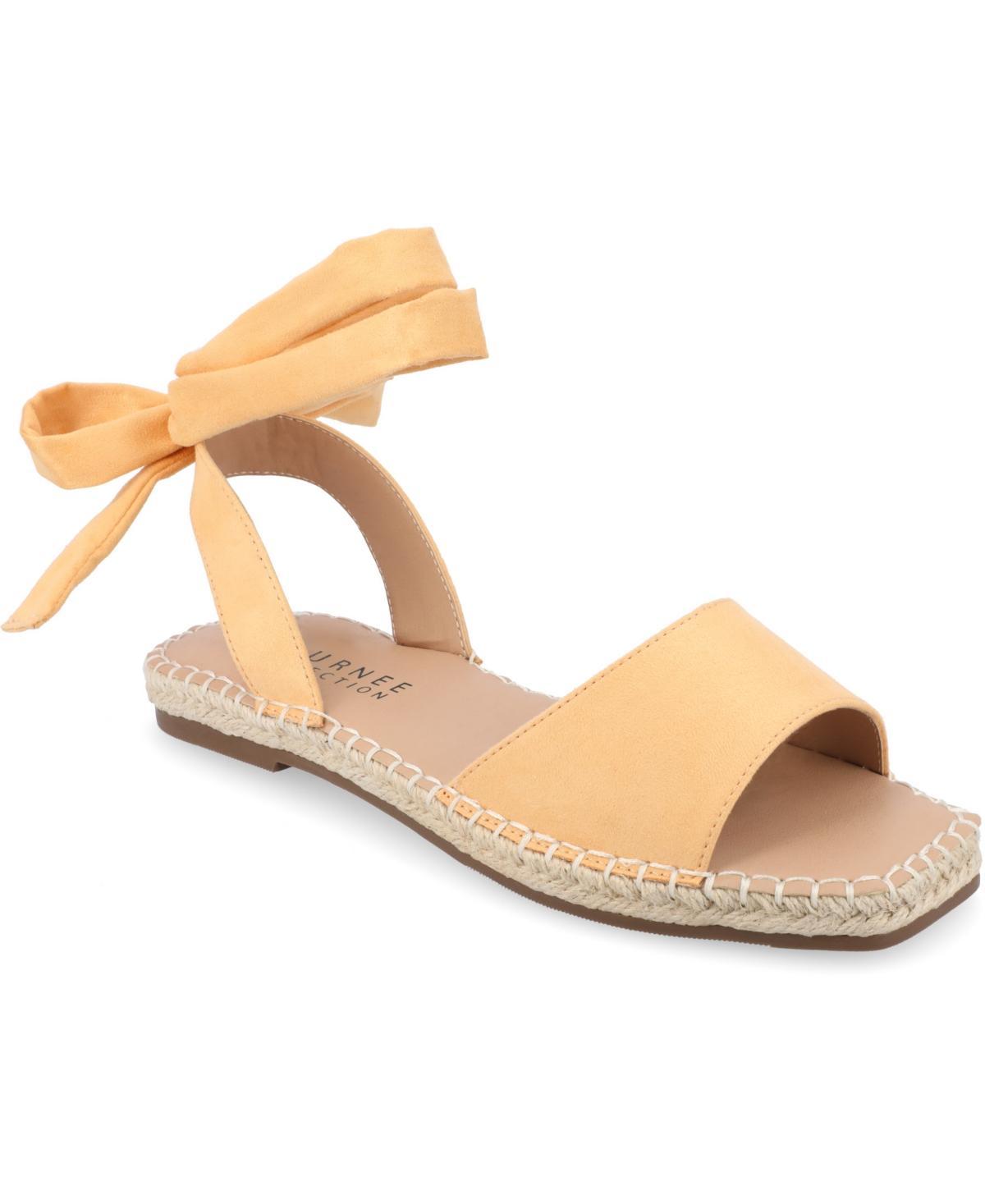 Journee Emelie Womens Espadrille Sandals Purple Product Image