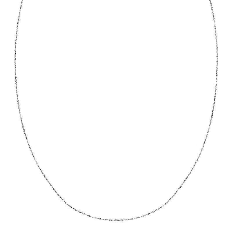 PRIMROSE Sterling Silver Rope Chain Necklace, Women's, Size: 18", Silver Tone Product Image