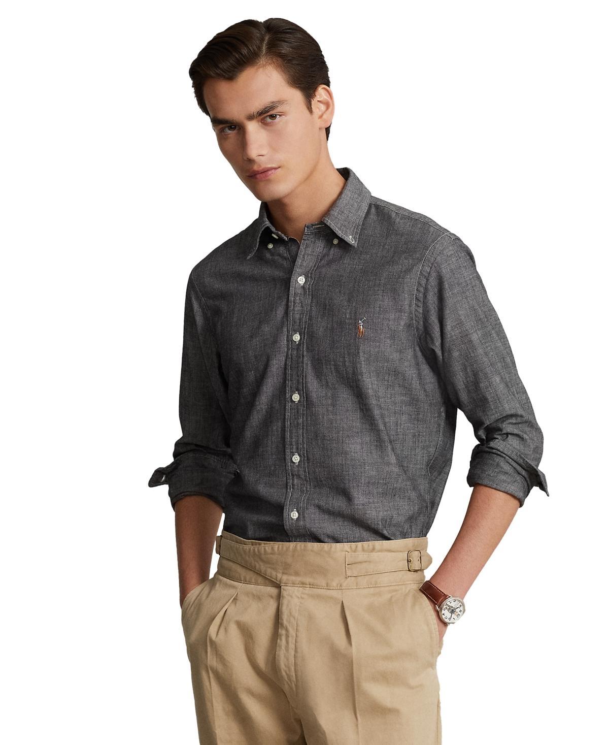 Mens Chambray Sport Shirt Product Image