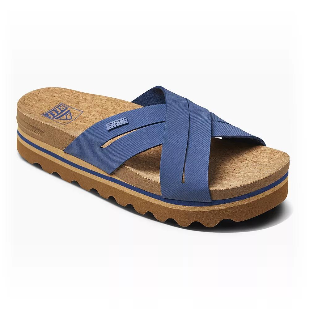 REEF Kaia Cross Women's Sandals, Size: 9, Blue Product Image