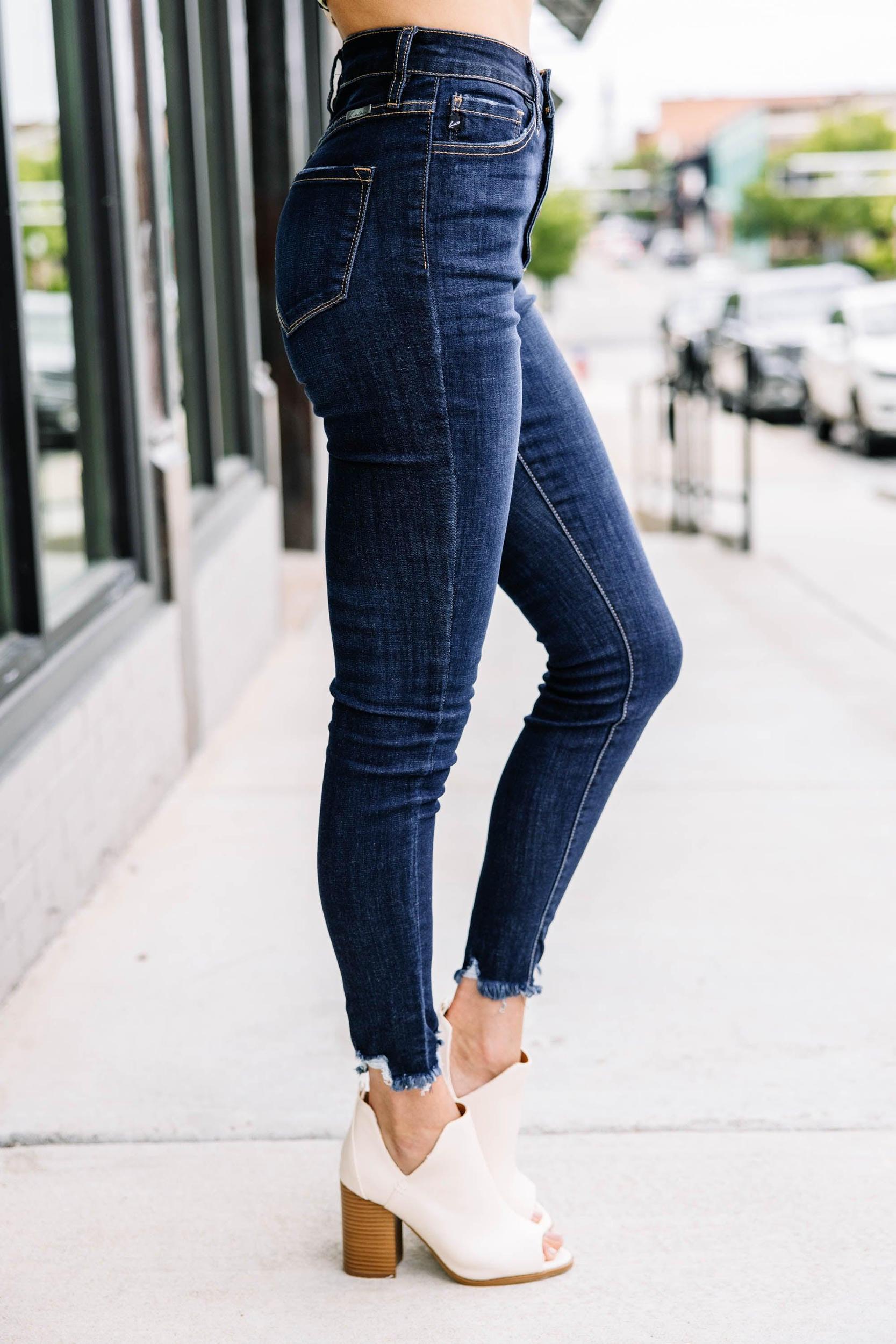 KanCan: Going Up Dark Wash High Waist Skinny Jeans Female Product Image