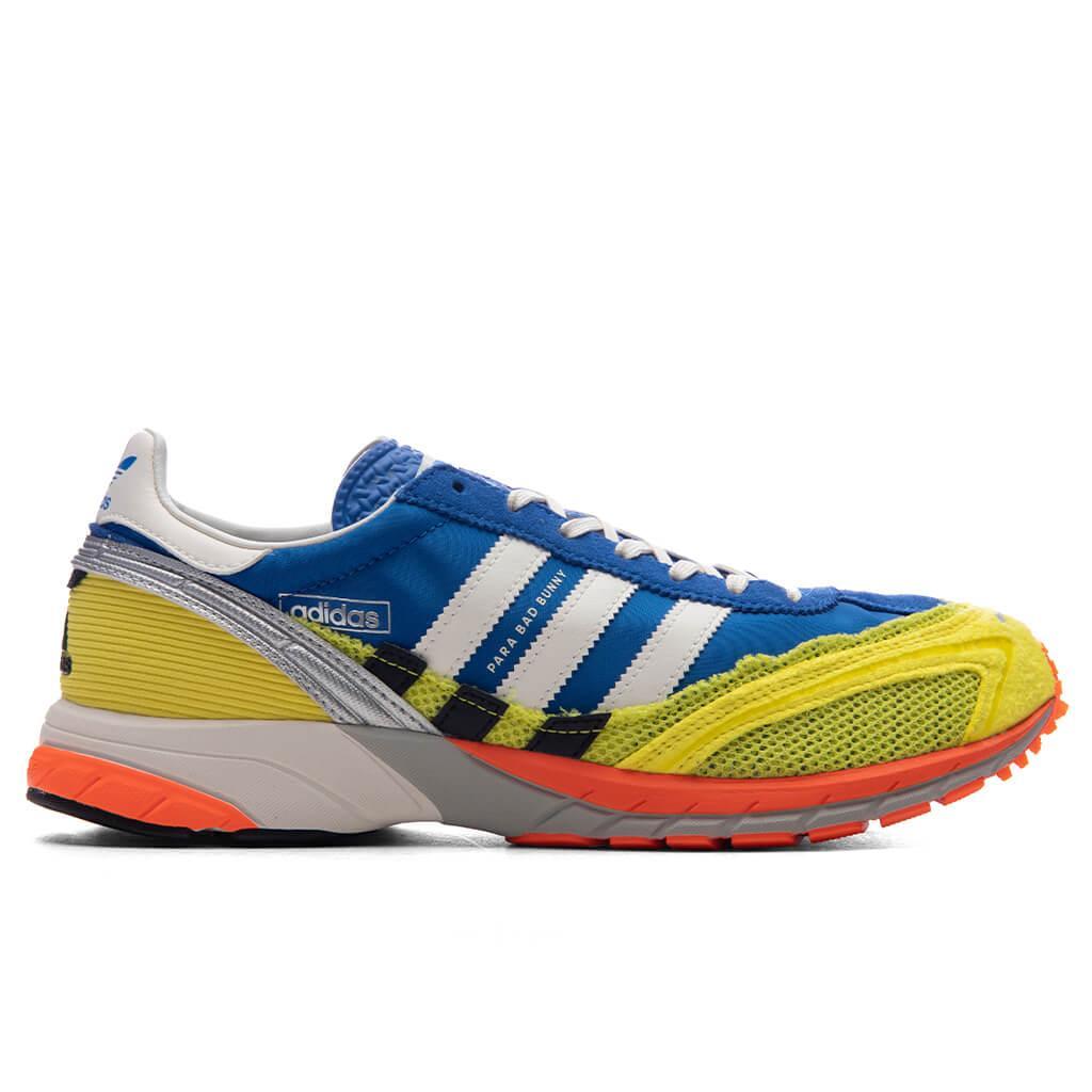 Adidas Originals x Bad Bunny Adizero SL72 - Blue/Cloud White/Shock Yellow Male Product Image