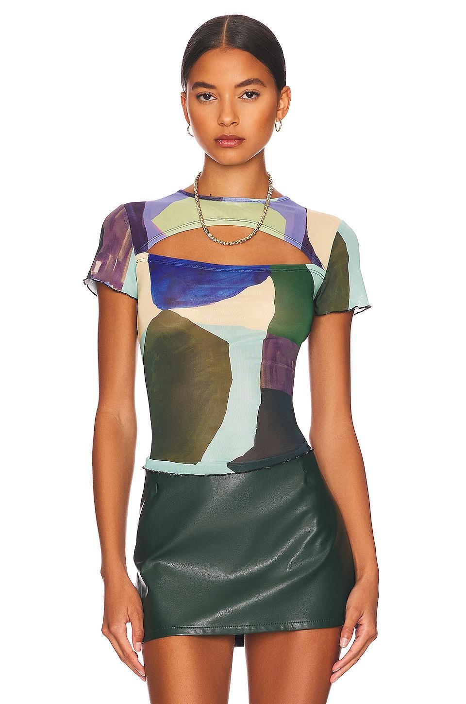 x Paloma Elsesser Lace Back Tee Miaou Product Image