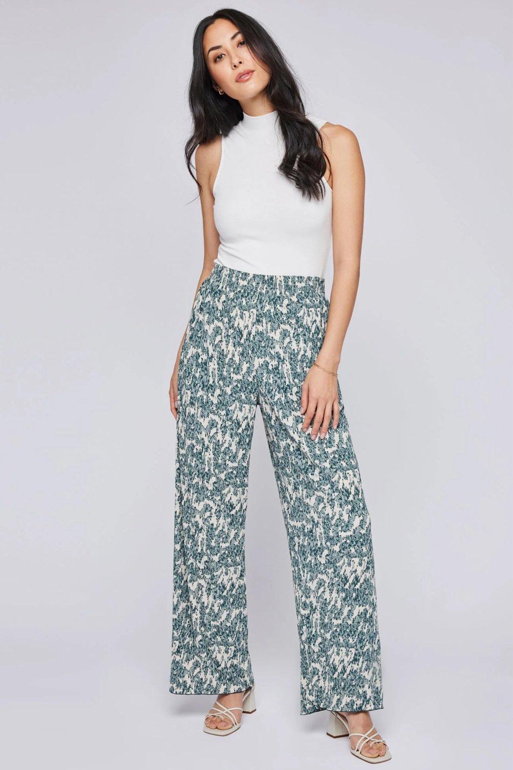 Rachelle Plisse Pants Product Image