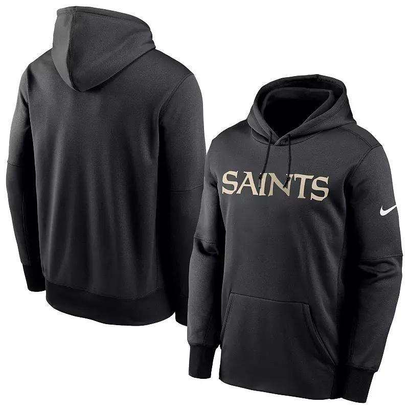 Men's Nike Red Atlanta Falcons Fan Gear Wordmark Performance Pullover Hoodie, Size: 3XL Product Image
