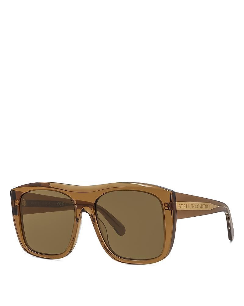 Womens Shield 57MM Geometric Sunglasses Product Image