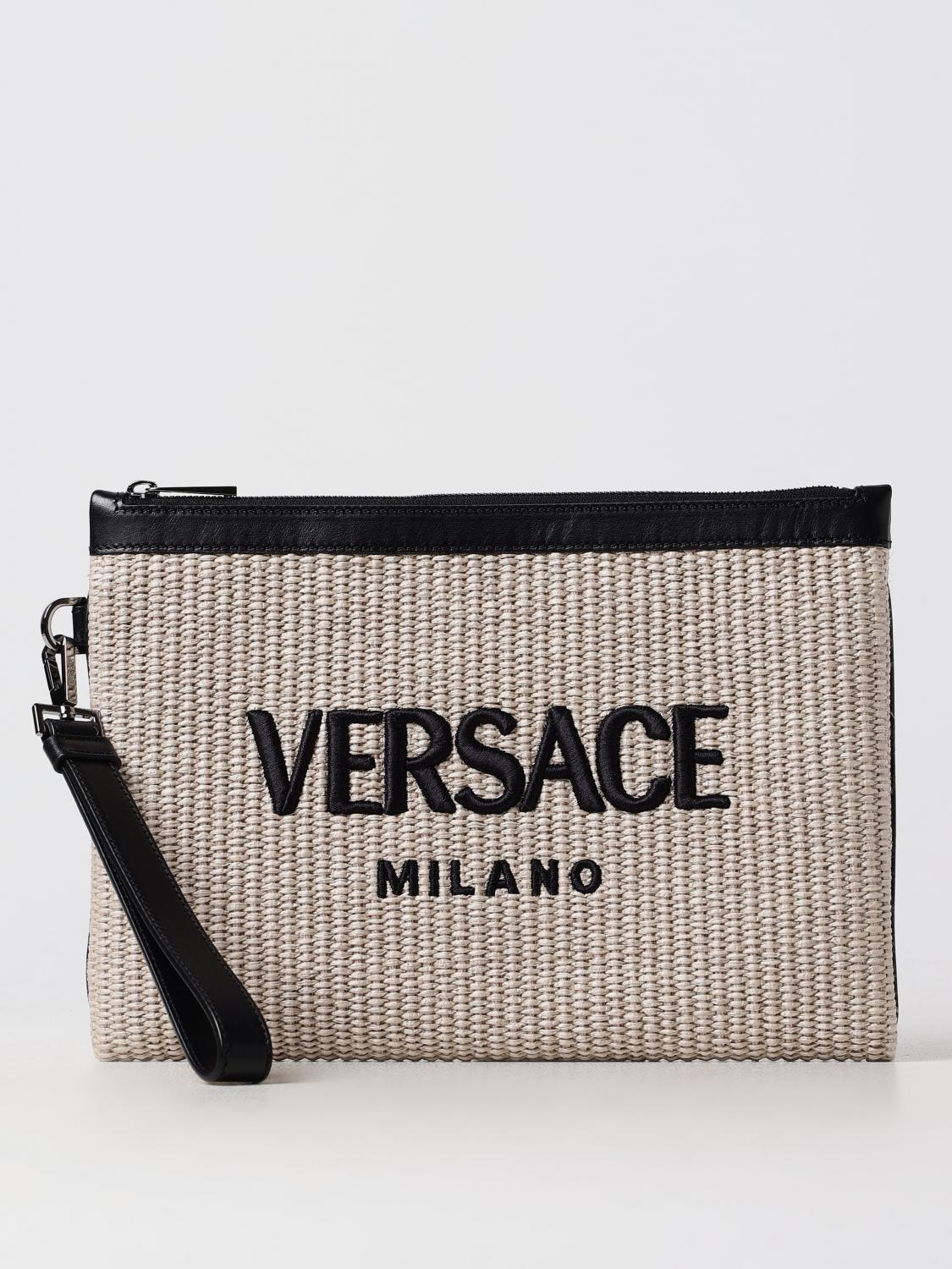 VERSACE Bags  Men Color Beige Product Image