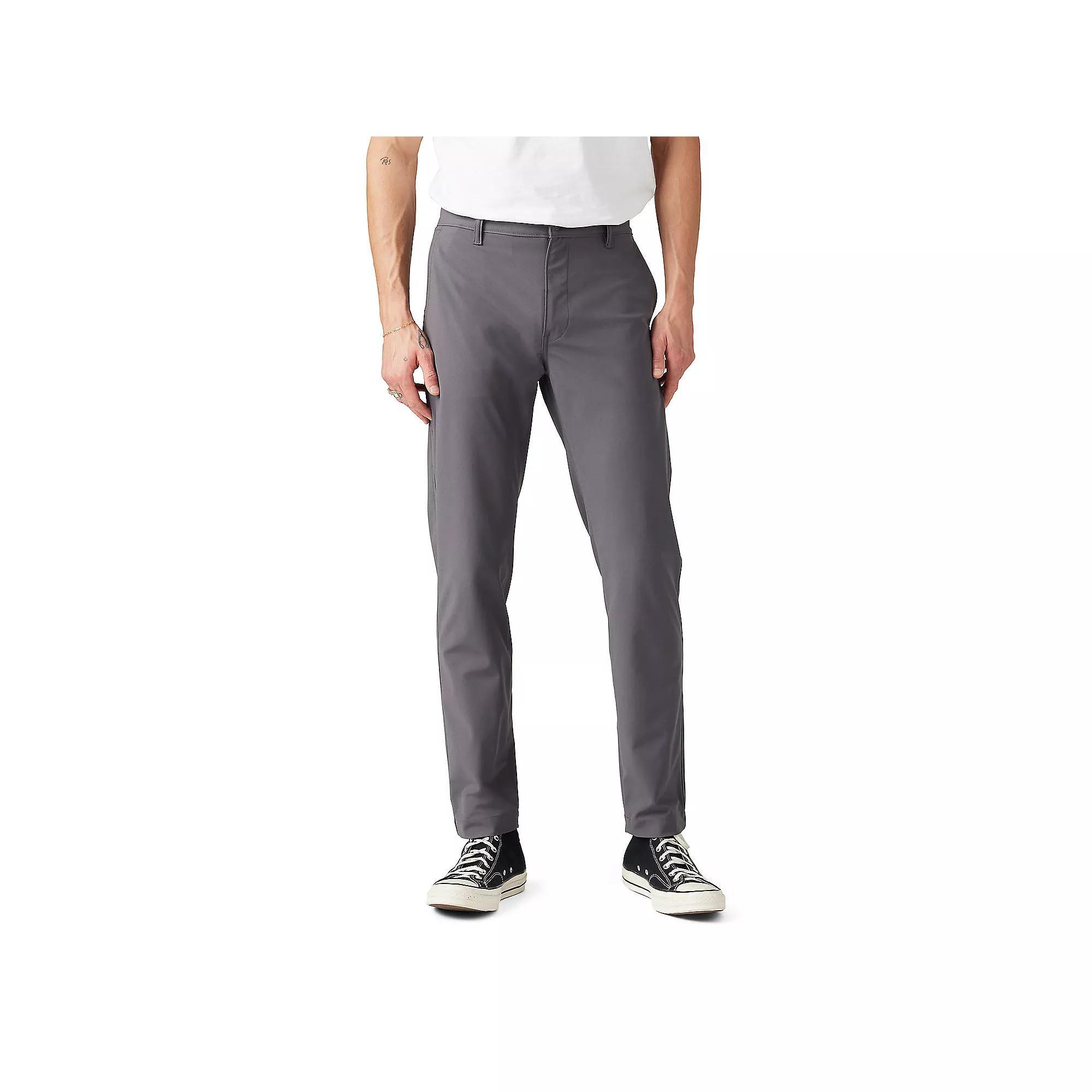 Levi's® Men's XX Tapered Tech Chino Pants - Black 34x30: Midweight, Stretch, Knit, Fly Button, Zipper Product Image