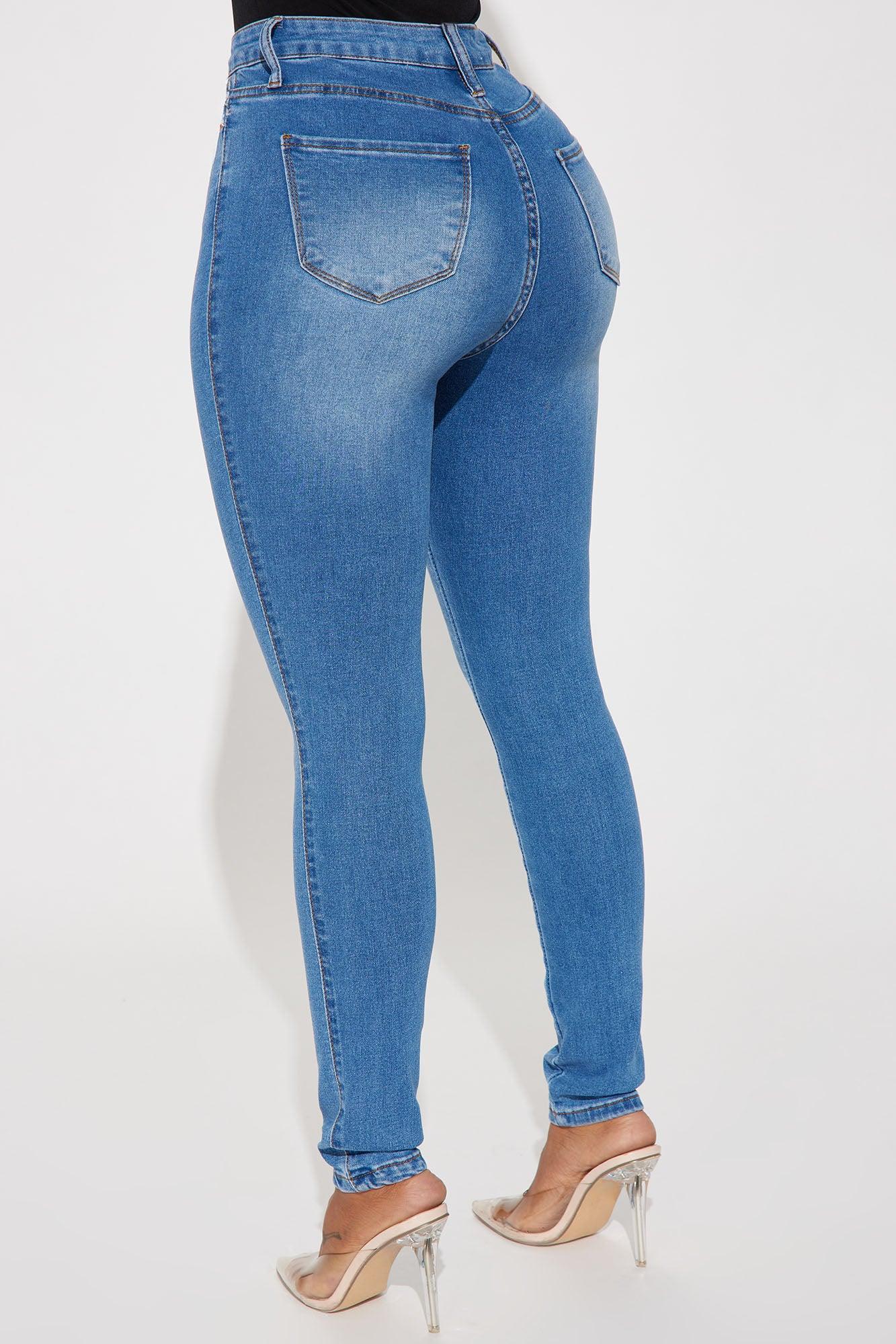 Main Motive Stretch Skinny Jeans - Medium Wash Product Image