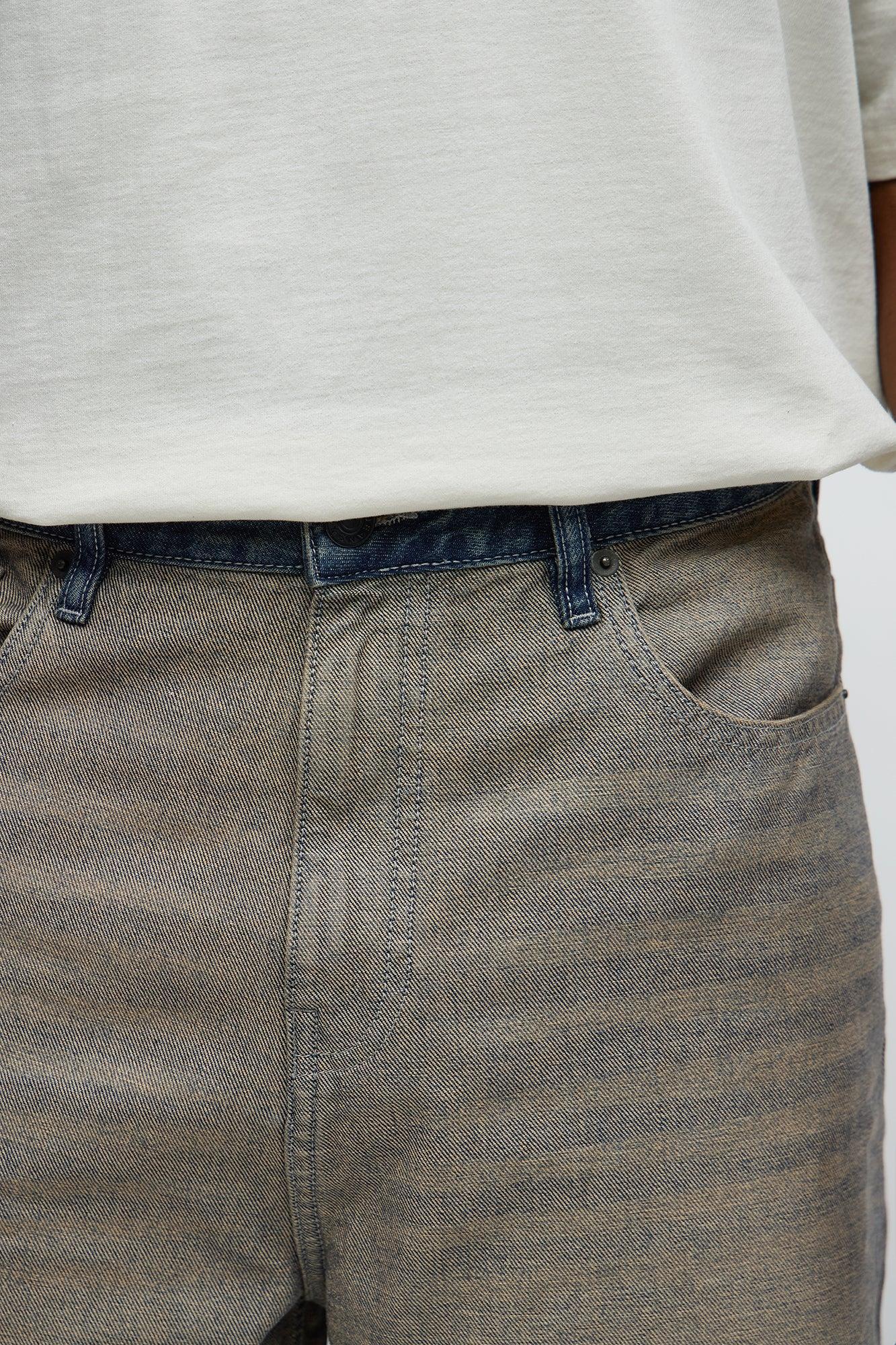 Outside Looking In Baggy Jeans - Grey Male Product Image