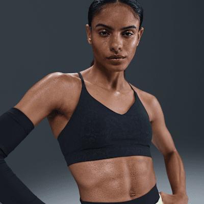 Nike Women's Indy Light Support Padded Floral Sports Bra Product Image