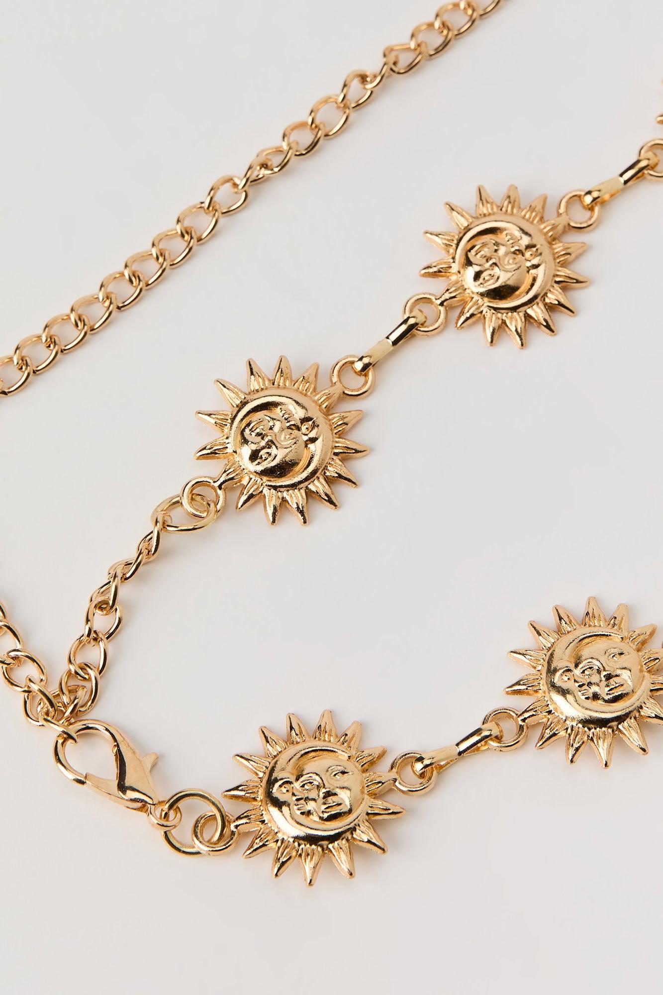 Sun & Moon Chain Belt Female Product Image