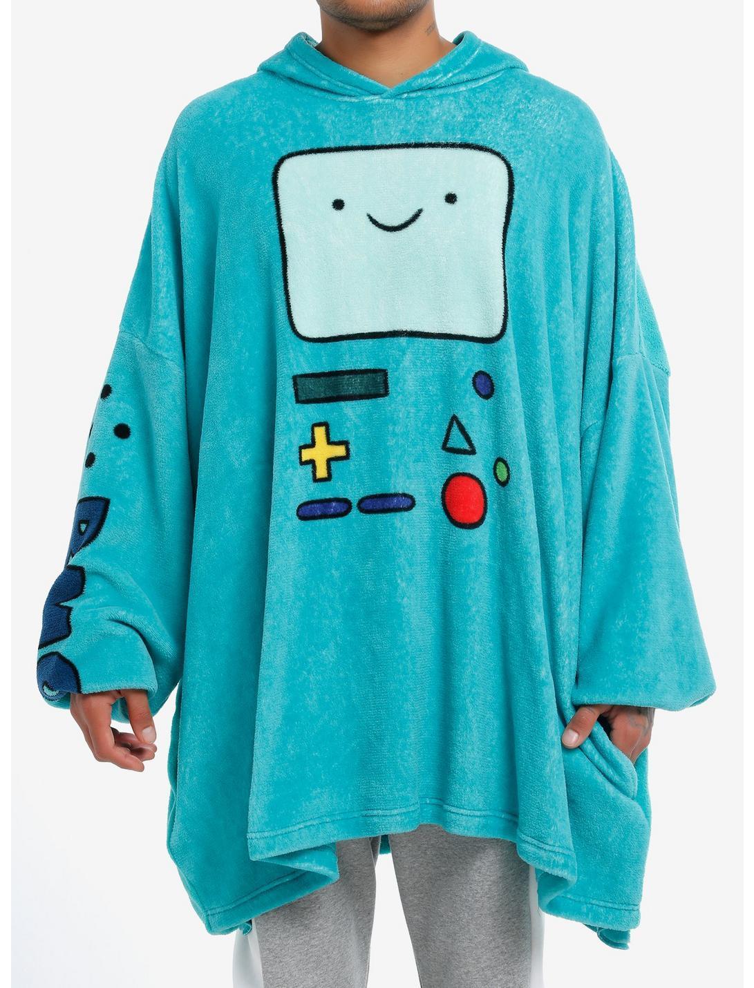Adventure Time BMO Fuzzy Oversized Hoodie Product Image