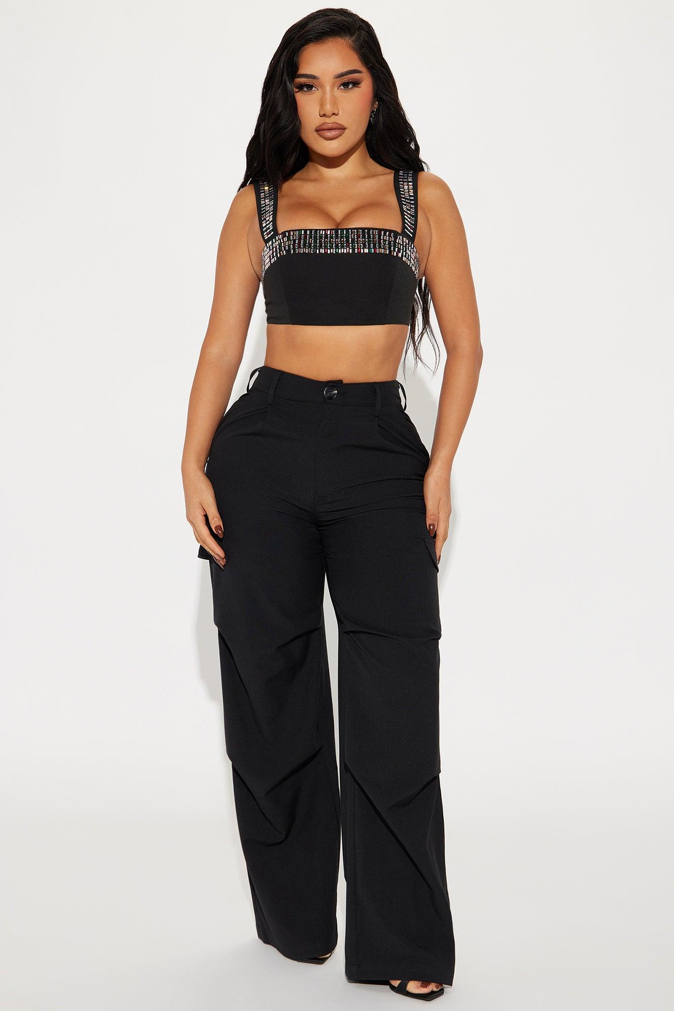 Shiny Nights Top - Black/combo Product Image