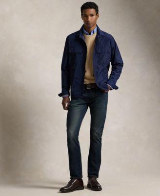 Mens Asher Cap-Toe Leather Oxfords Product Image