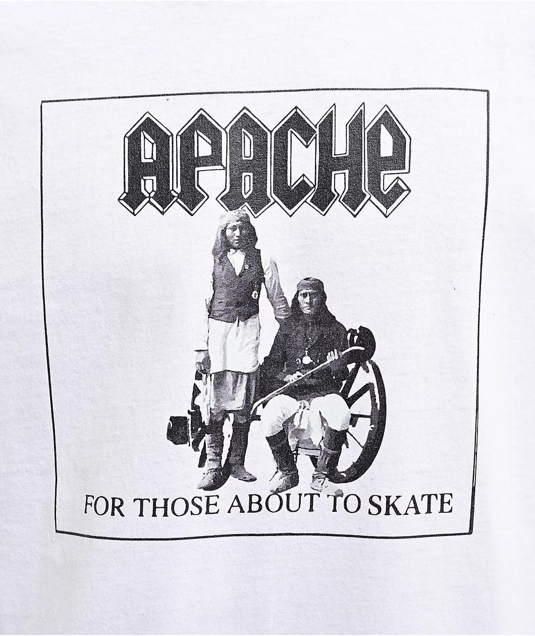 Apache Rock & Roll White T-Shirt Product Image