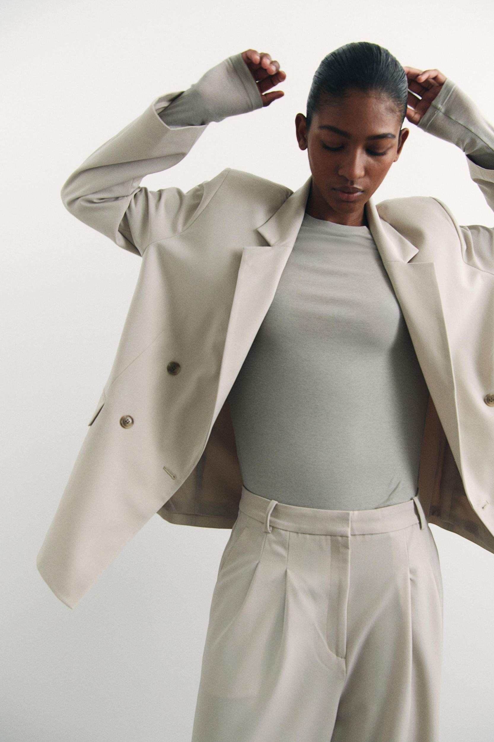 Double-Breasted Blazer Product Image