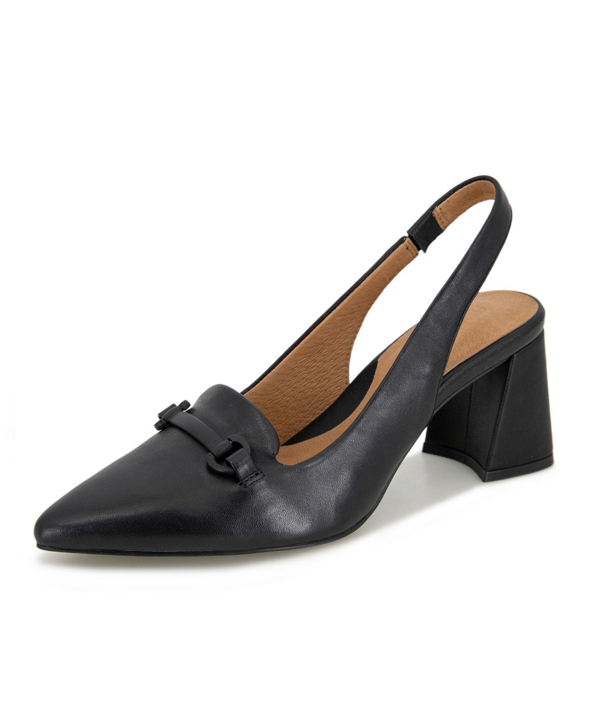 Gentle Souls by Kenneth Cole Womens Dionne Pointed Toe Slingback Pumps Product Image