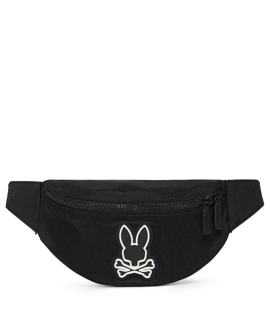 Psycho Bunny Hip Canvas/Buffed Leather Bag Product Image